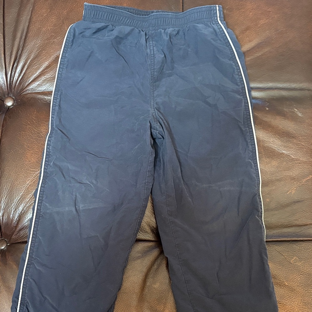 Gymboree Navy Blue Active Pants with White Stripe 5